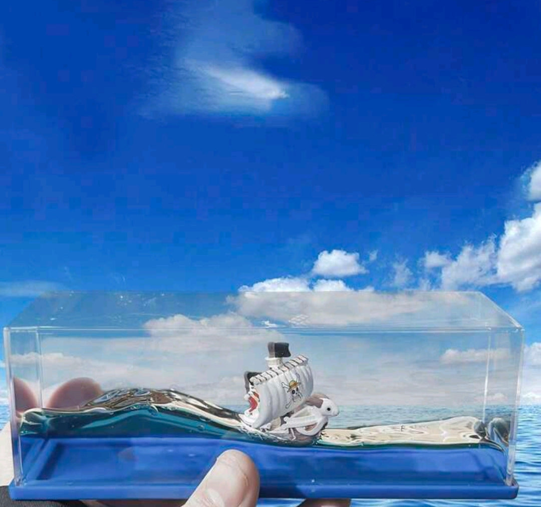 One Piece-Pirate Ship Fluid Ornament