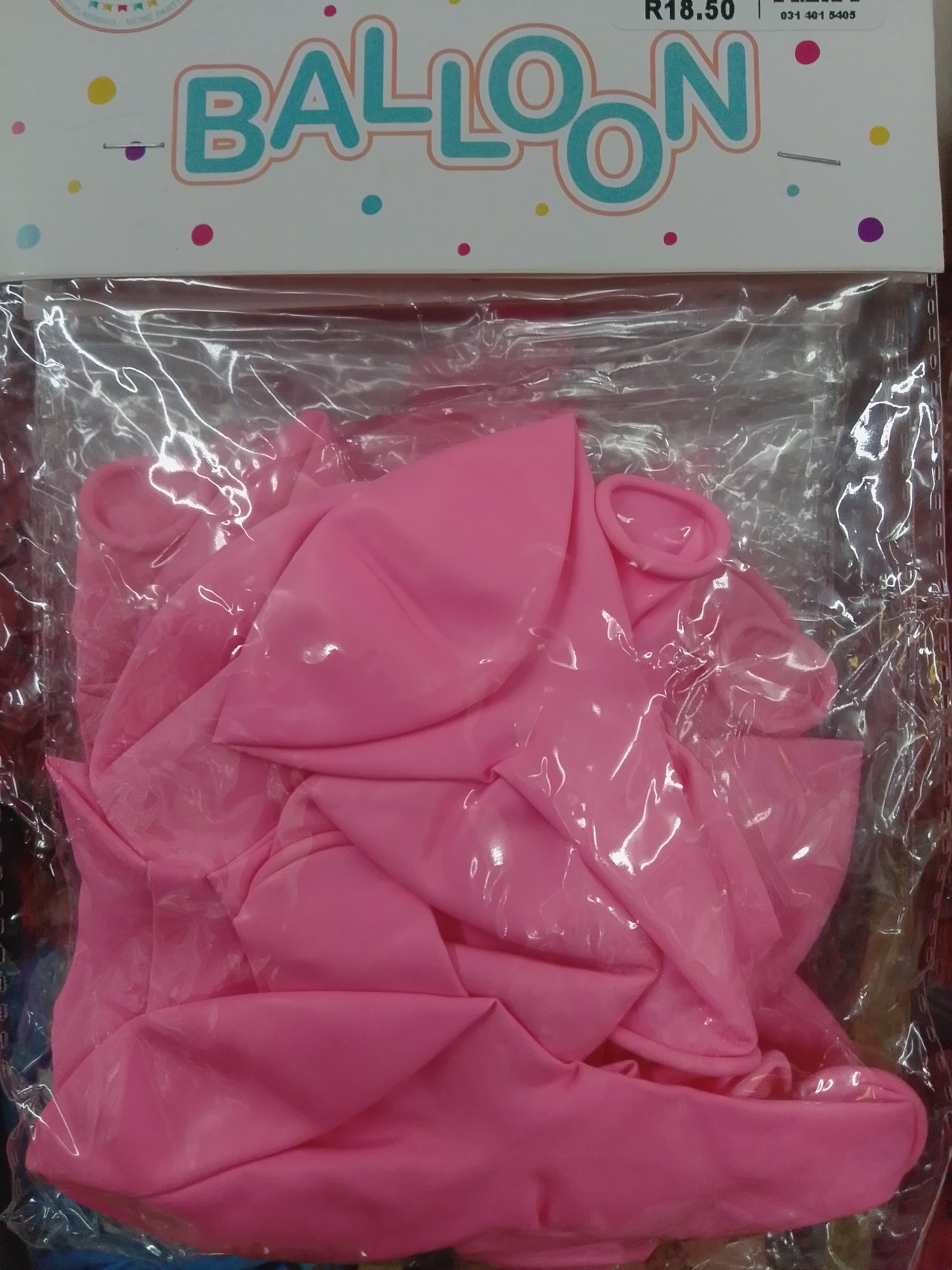 Balloon-Pink Std 10's