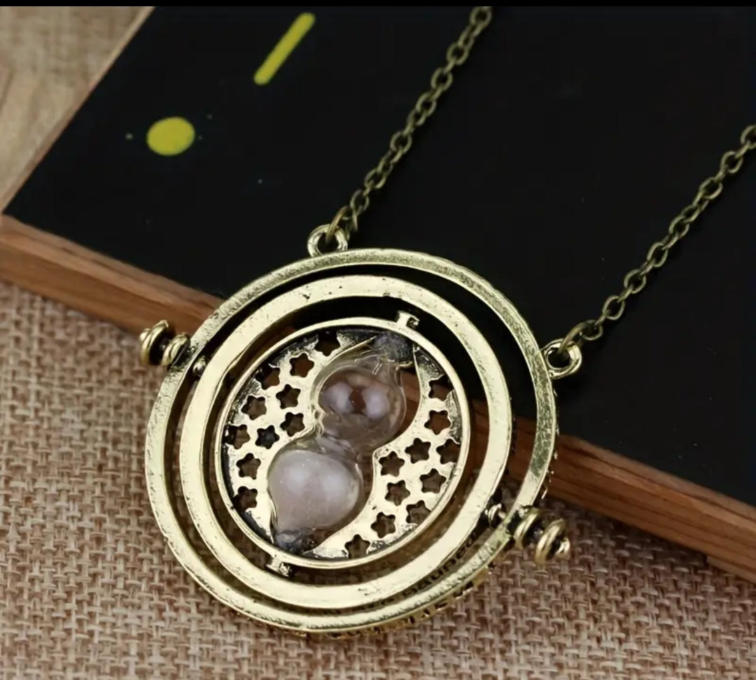 Harry Potter Necklace-Time Turner