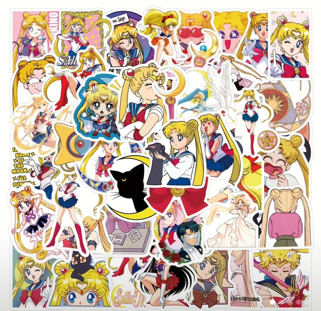 Sailor Moon-Stickers 55pce