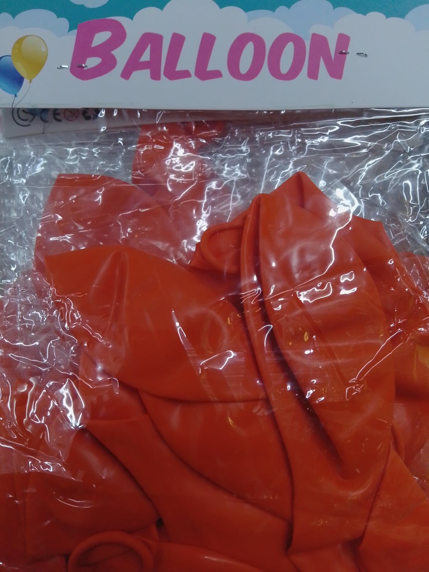 Balloon-Orange Std 10's