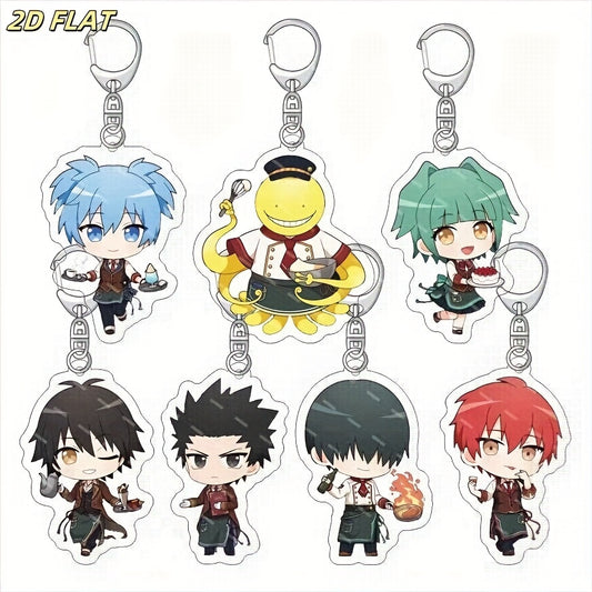 Assasination Classroom-Acrylic Keyrings