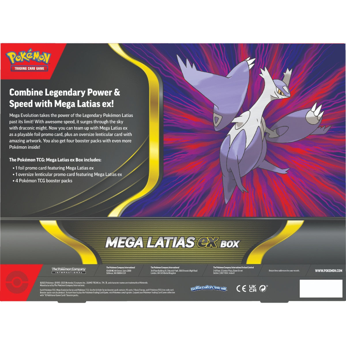 Pokémon - TCG  Mega Latias ex Box