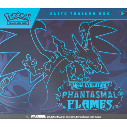 POKEMON-TCG MEGA EVOLUTION-PHANTASMAL FLAMES-E.T.B. *PRE-ORDER*