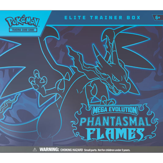 POKEMON-TCG MEGA EVOLUTION-PHANTASMAL FLAMES-E.T.B. *PRE-ORDER*