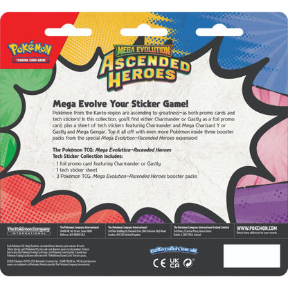 Pokémon-TCG: Mega Evolution–Ascended Heroes - Tech Sticker Collection *Pre-Order*