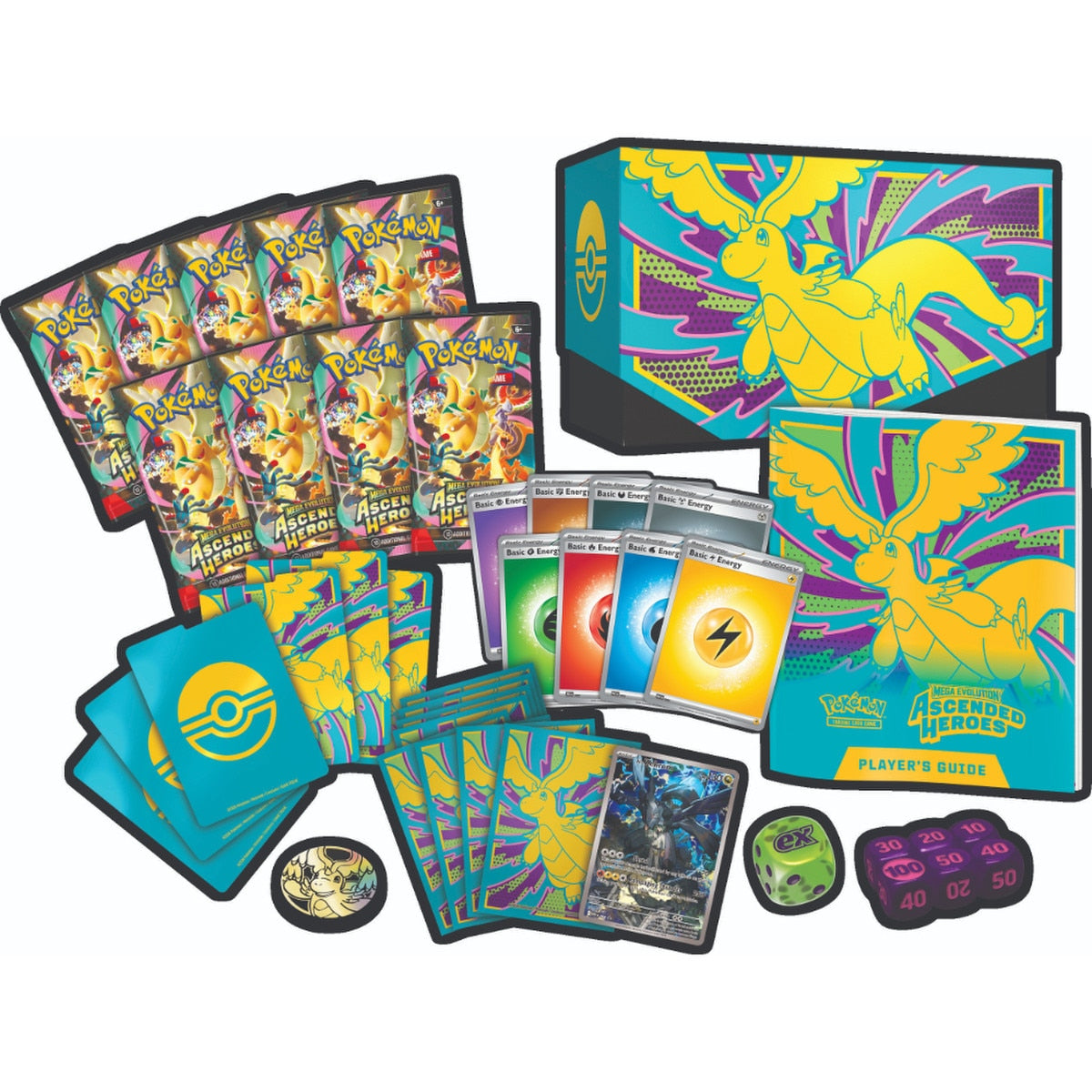 Pokémon-TCG: Mega Evolution–Ascended Heroes - Elite Trainer Box *Pre-Order*
