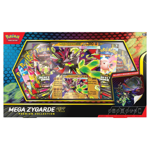 Pokémon -CG: Mega Evolution Ascended Heroes Mega Zygarde ex Premium Collection
