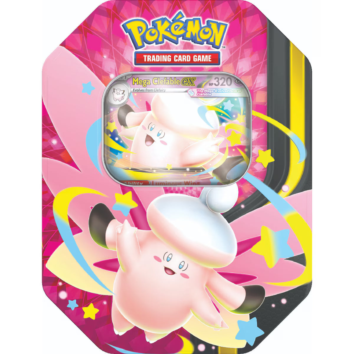 Pokémon TCG-Mega Moonlit ex Tin *Pre-Order*
