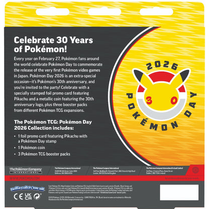 Pokémon - TCG Pokémon Day 2026 Collection *Pre-Order*