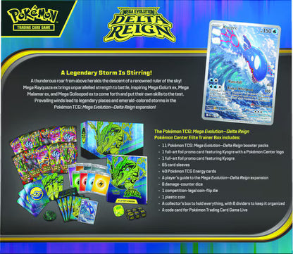 Pokémon-TCG Mega Evolution Delta Reign Elite Trainer Box *Pre-Order*