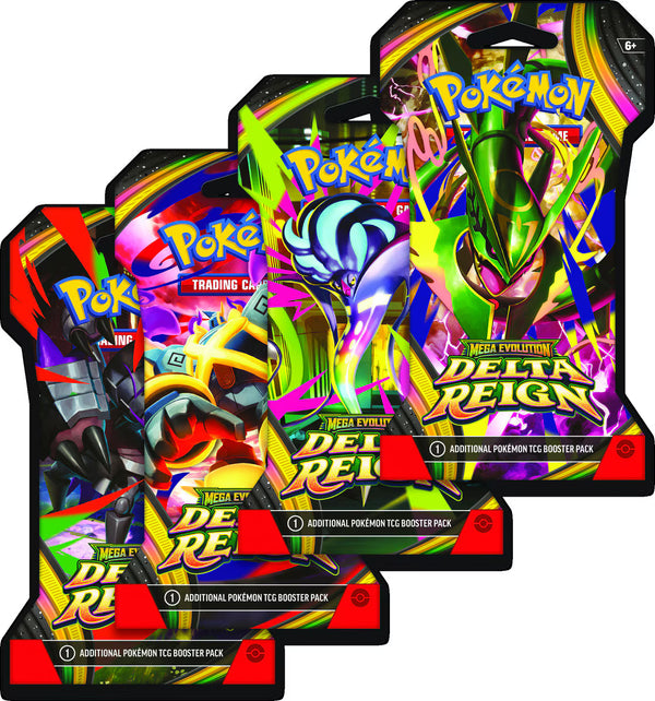 Pokémon-TCG Mega Evolution Delta Reign Sleeved Booster *Pre-Order*