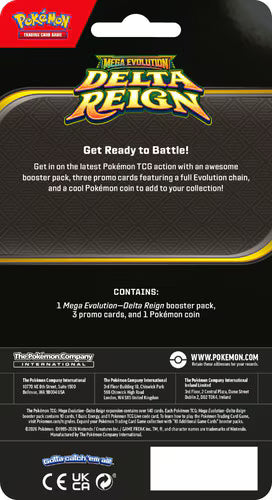 Pokémon-TCG Mega Evolution Delta Reign Premium Blister Pack *Pre-Order*
