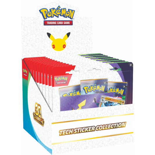 Pokémon-TCG 30th Celebration Tech Sticker Collection *Pre-Order*