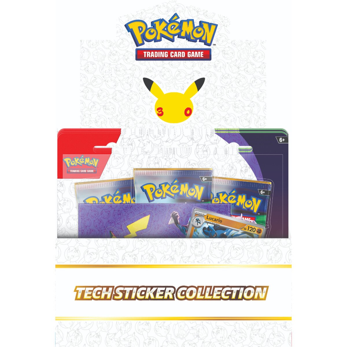Pokémon-TCG 30th Celebration Tech Sticker Collection *Pre-Order*