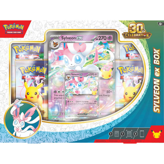 Pokémon-TCG 30th Celebration Sylveon ex Box *Pre-Order*