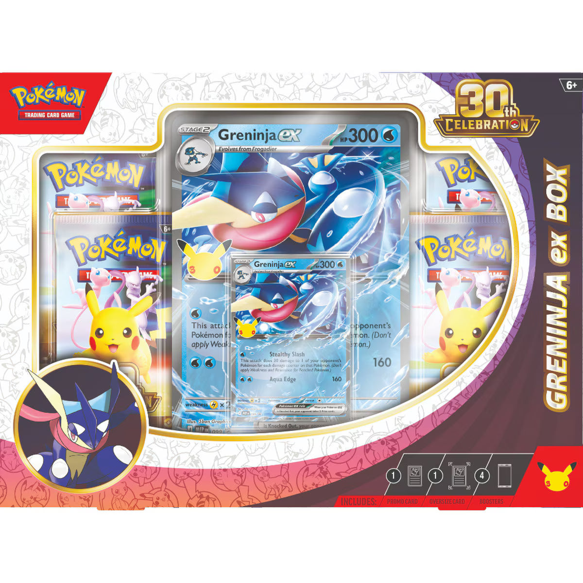Pokémon-TCG 30th Celebration Greninja ex Box *Pre-Order*