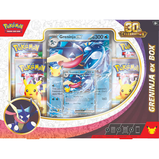 Pokémon-TCG 30th Celebration Greninja ex Box *Pre-Order*