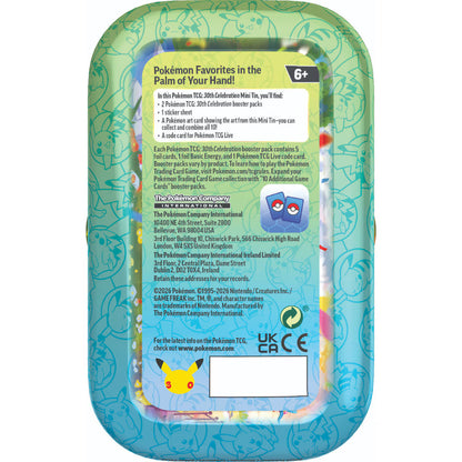 Pokémon-TCG 30th Celebration Mini Tins