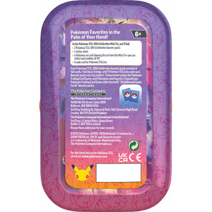 Pokémon-TCG 30th Celebration Mini Tins