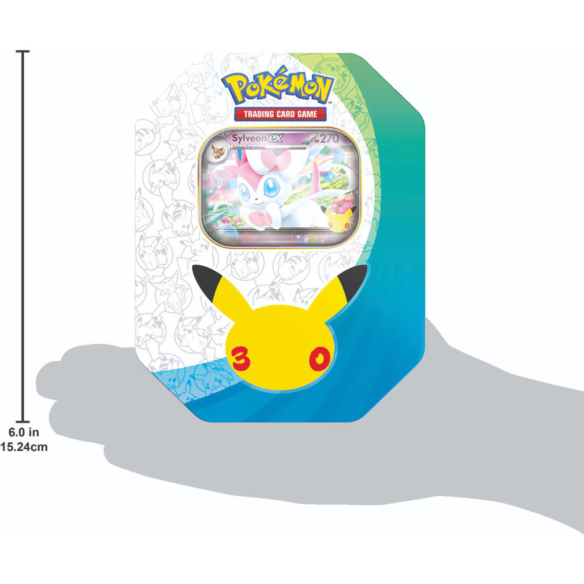 Pokémon-TCG 30th Celebration - ex Tin (Sylveon) & (Greninja) *Pre-Order*