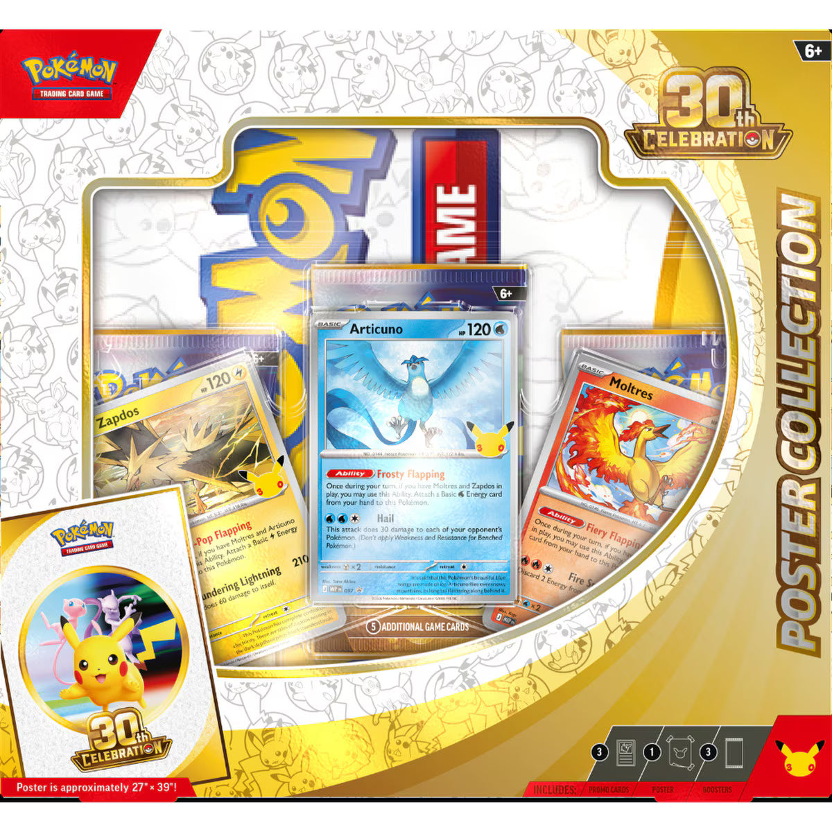 Pokémon-TCG 30th Celebration Poster Collection *Pre-Order*