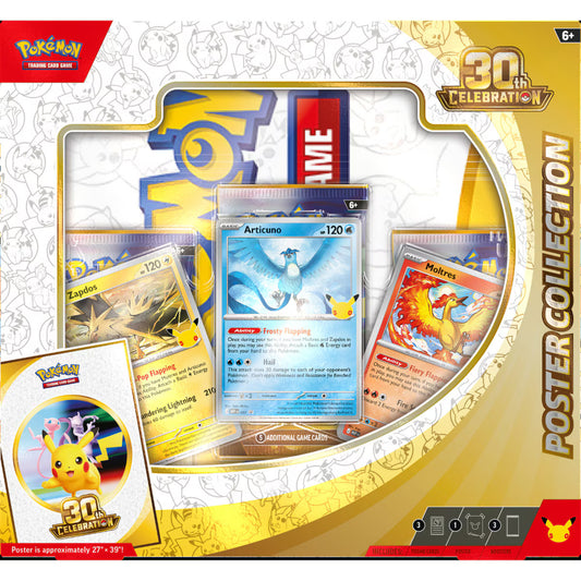 Pokémon-TCG 30th Celebration Poster Collection *Pre-Order*
