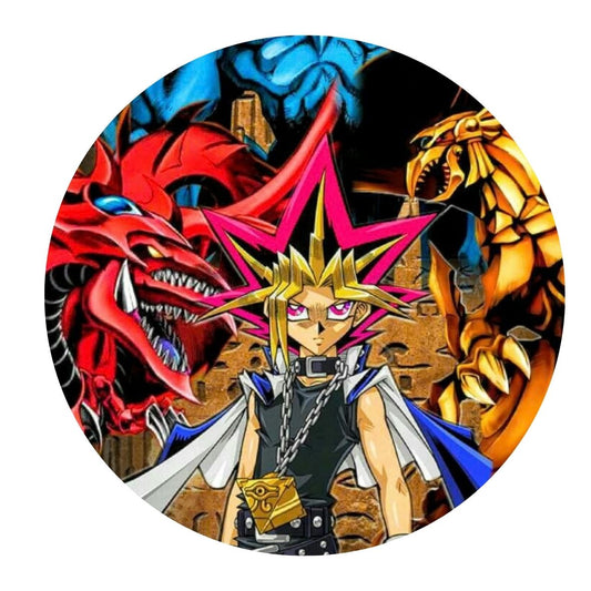 Yu-Gi-oh-Rubber Coasters