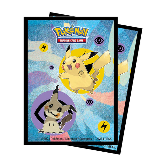 Card Sleeves-Pokemon Pikachu & Mimikyu 65s