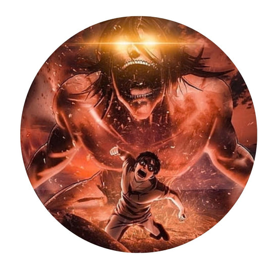Attack On Titan-Rubber Coasters
