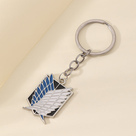 Attack On Titan-Metal Keyrings