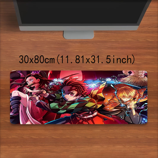 Demon Slayer - Lessenaarmat/Muismat 600x300