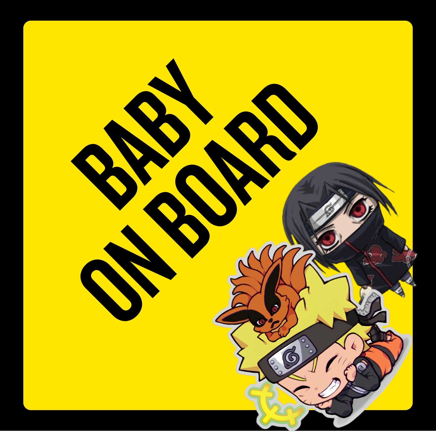 Anime - Baby On Board Sign