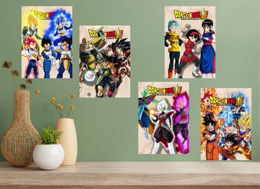 Dragonball Z-Card Posters A5 20s