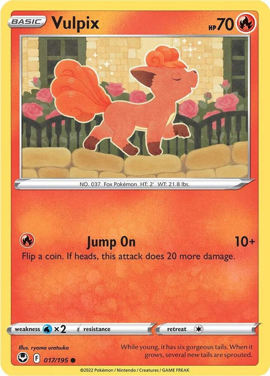 Vulpix Reverse Holofoil SWSH12: Silver Tempest