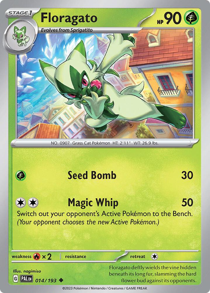 Floragato - 014/193 Normal SV02: Paldea Evolved Uncommon 014/193