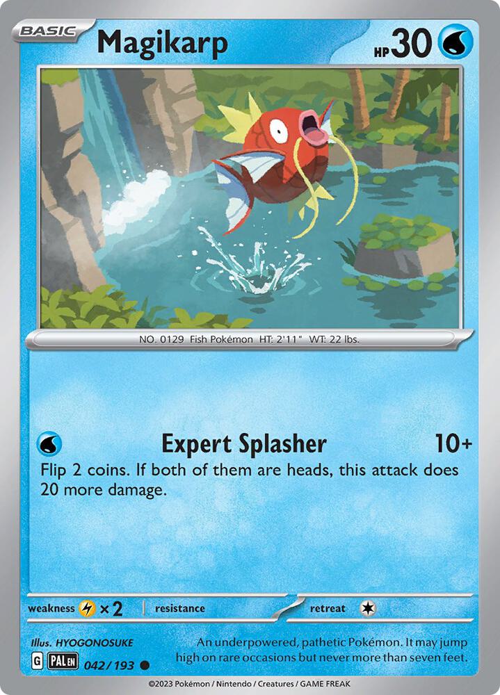 Magikarp - 042/193 Normal SV02: Paldea Evolved Common 042/193