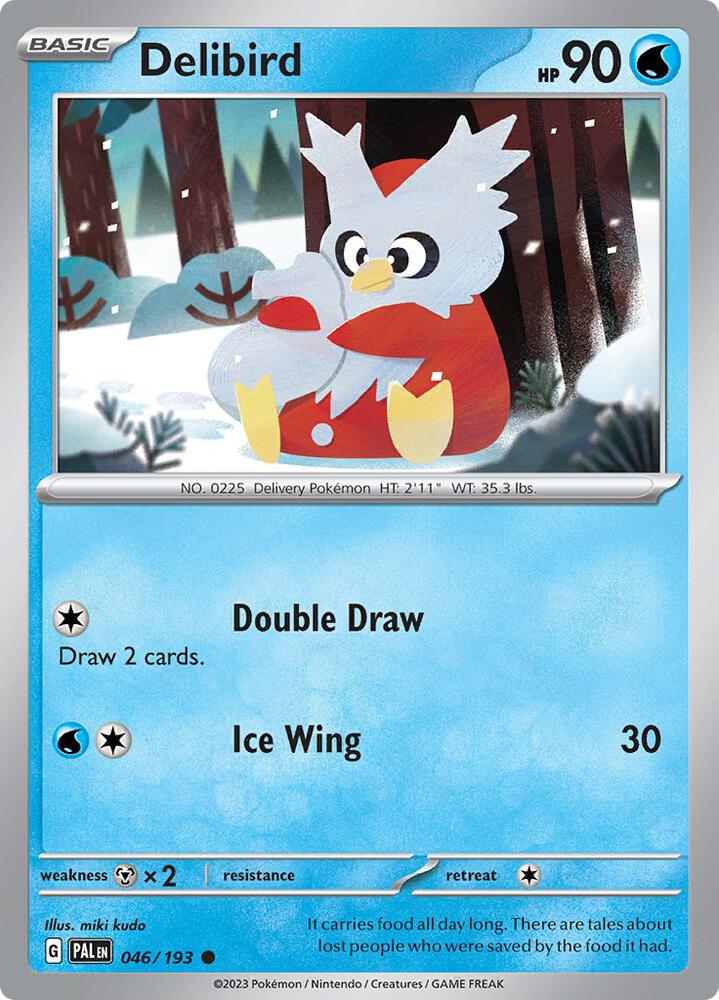 Delibird Normal SV02: Paldea Evolved Common 046/193