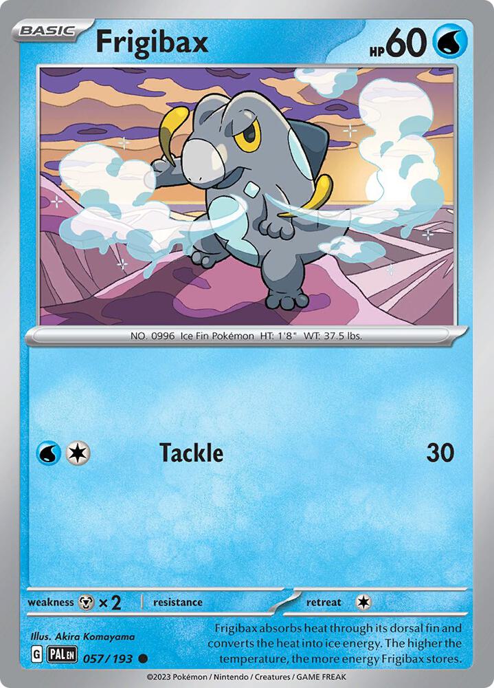 Frigibax - 057/193 Normal SV02: Paldea Evolved Common 057/193