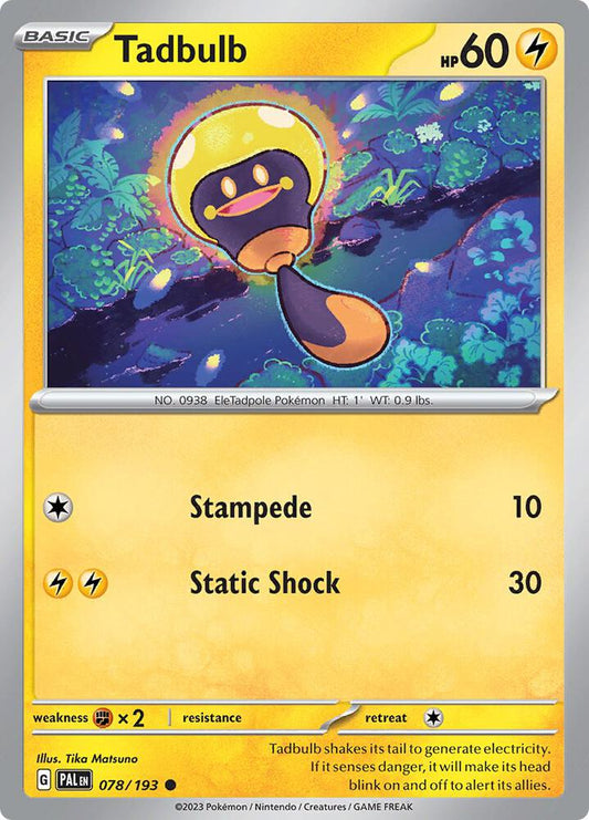 Tadbulb - 078/193 Normal SV02: Paldea Evolved Common 078/193