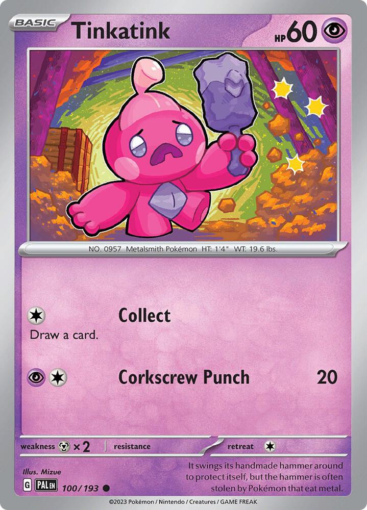 Tinkatink - 100/193 Normal SV02: Paldea Evolved Common 100/193