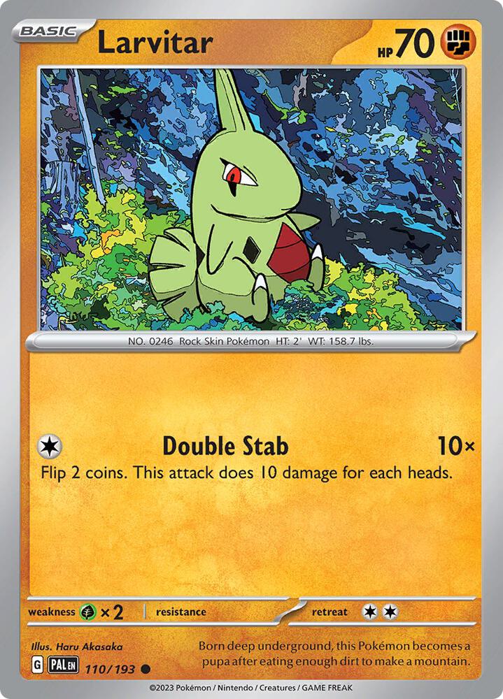 Larvitar Normal SV02: Paldea Evolved Common 110/193