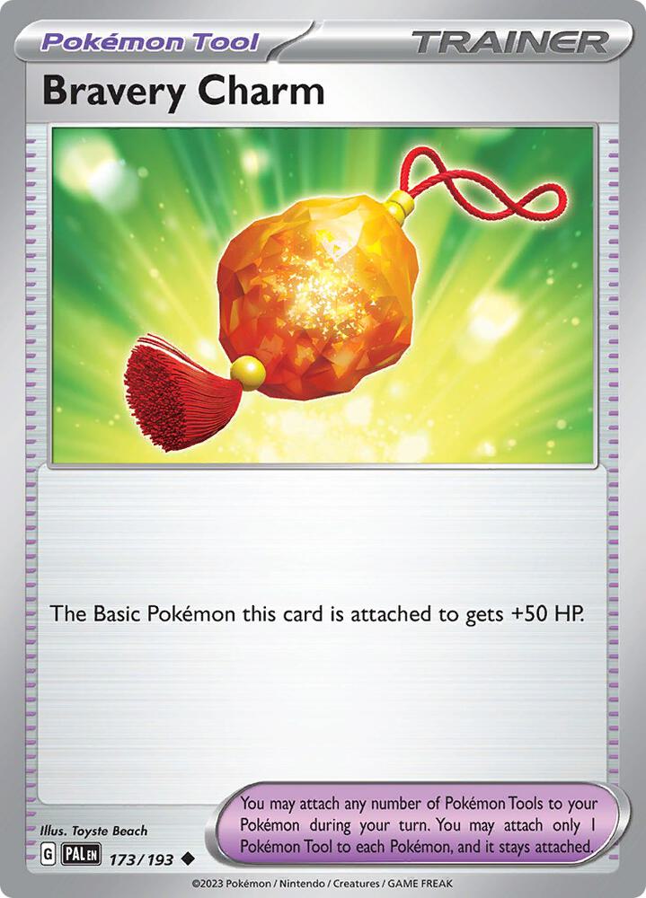 Bravery Charm Normal SV02: Paldea Evolved