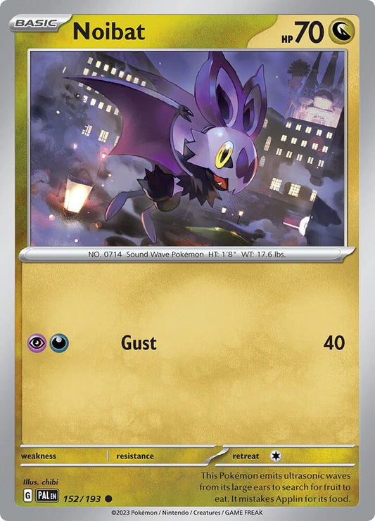 Noibat Normal SV02: Paldea Evolved Common 152/193