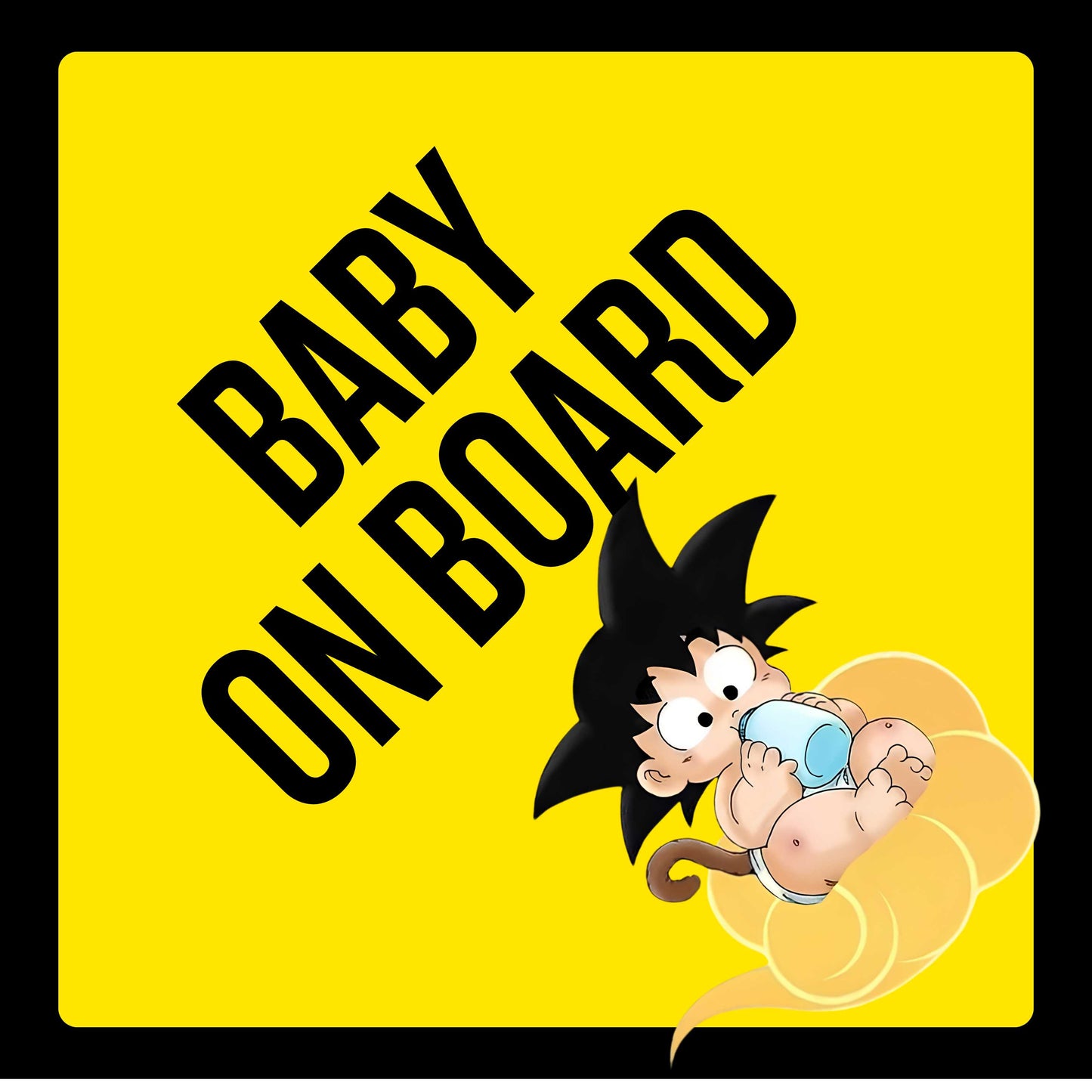 Anime - Baby On Board Sign