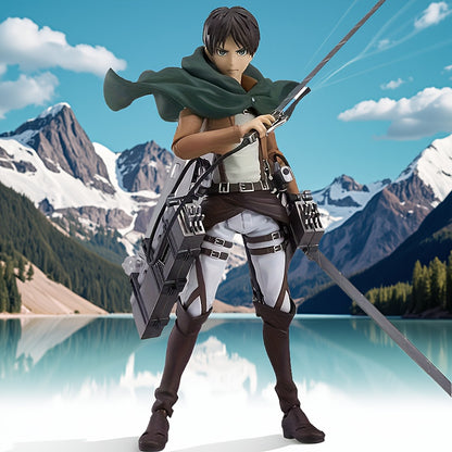 Attack On Titan-Eren with Detachable Face Figurine 17cm