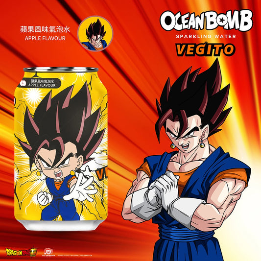 Ocean Bomb-Sparkling Water Dragonball Apple 330ml