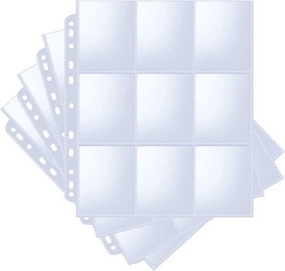 TCG-Card Sleeves Clear 9pkt 50pg