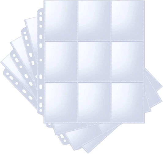 TCG-Card Sleeves Clear 9pkt 50pg