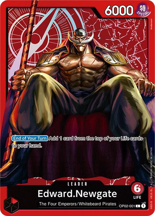 Edward.Newgate (Special Goods Set -Former Four Emperors-) Foil One Piece Promotion Cards L OP02-001